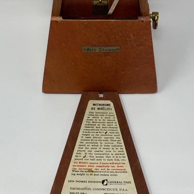 Vintage Seth Thomas Metronome