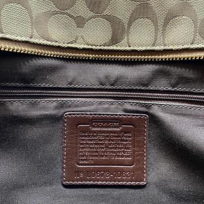 Vintage Brown and Tan Coach Purse