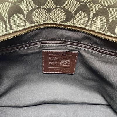 Vintage Brown and Tan Coach Purse