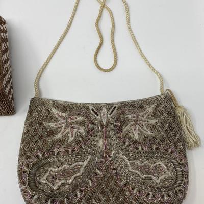 Vintage Micro-Bead Purse, Handbag, and Clutch