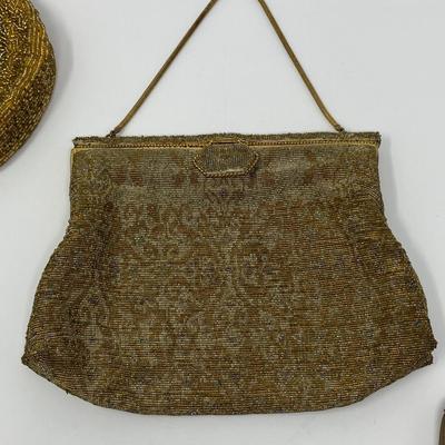Antique Micro-Bead Handbags and Clutch