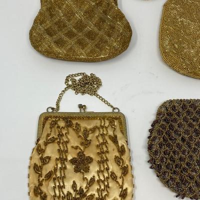 Antique Micro-Bead Handbags and Clutches