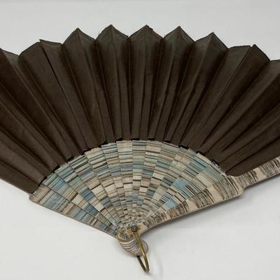 Vintage Large Handheld Fan