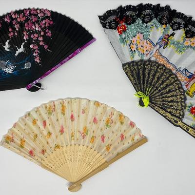 Vintage Handheld Fans
