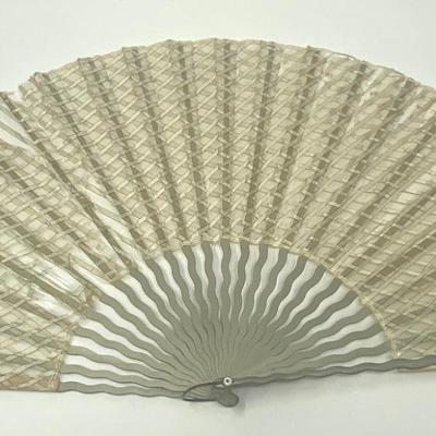 Vintage Large Handheld Fan