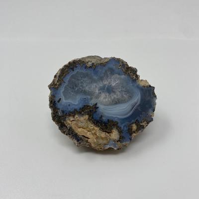 Natural Blue Agate Rock