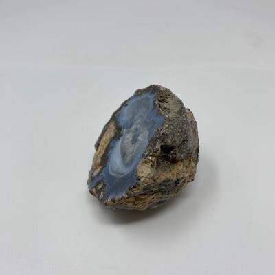 Natural Blue Agate Rock