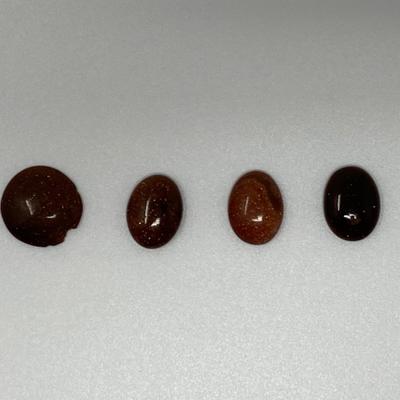 Collection of Goldstones Cabochons