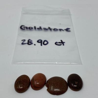 Collection of Goldstones Cabochons