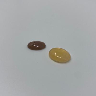 Brown and Golden Tone Moonstones