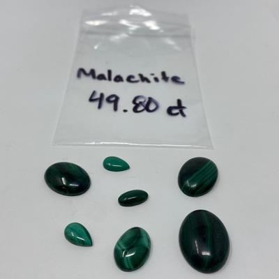 Collection of Malachite Stones