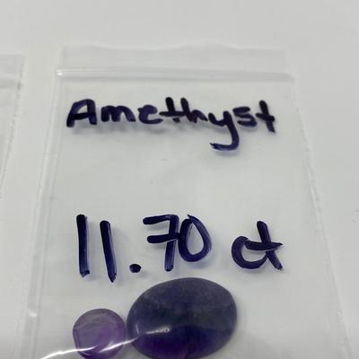 Pair of Amethyst Stones