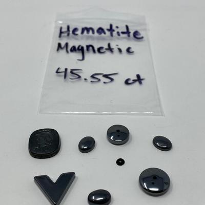 Collection of Hematite Cabochons
