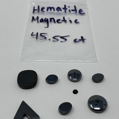 Collection of Hematite Cabochons