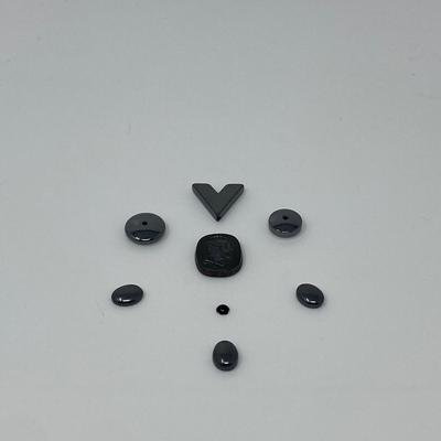 Collection of Hematite Cabochons