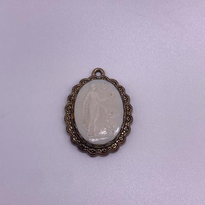 Pair of Cameo Pendants