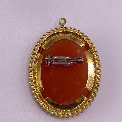 Pair of Cameo Pendants