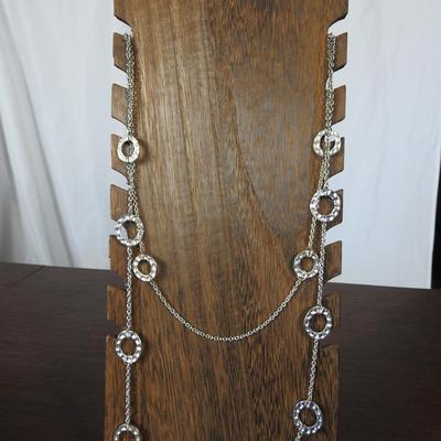 Beautiful layered costume necklace