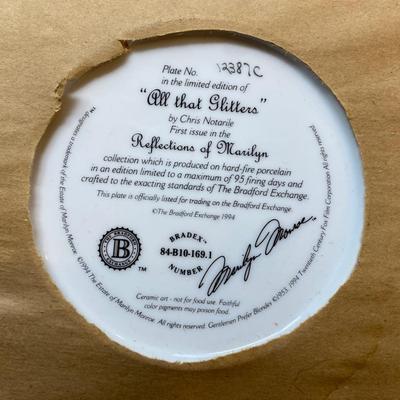 Collection of Marilynn Monroe Collector's Plates