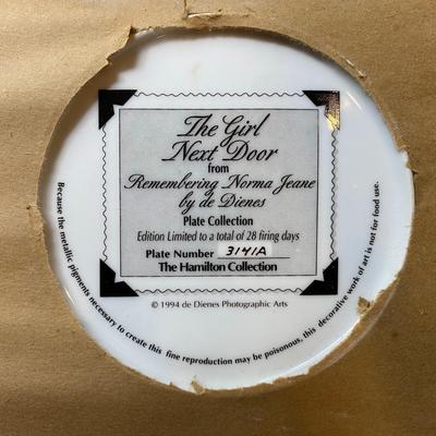 Collection of Marilynn Monroe Collector's Plates