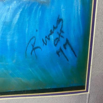 Original Artist Signed and Dated Artwork