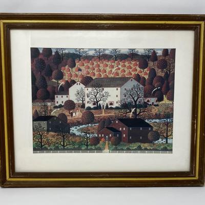 "Amer Farm Scenes" Art Print by Charles Wysocki