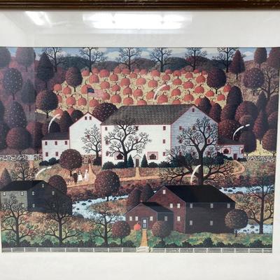"Amer Farm Scenes" Art Print by Charles Wysocki