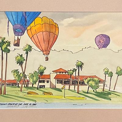 Set of 3 Artist Signed Art Pieces