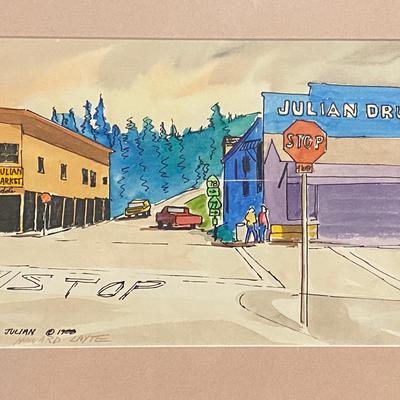 Set of 3 Artist Signed Art Pieces