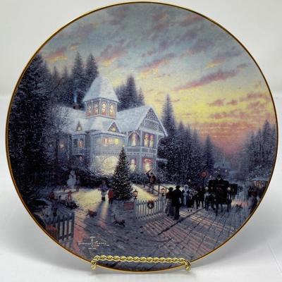 Collection of Thomas Kinkade Collector's Plates