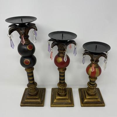 Collection of Candle Holder Stands