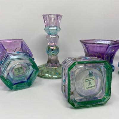 Collection of PartyLite Candle Holders
