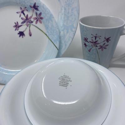 Set of Corelle Summer Meadow Dinnerware