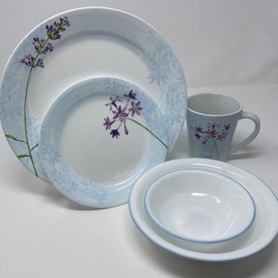 Set of Corelle Summer Meadow Dinnerware