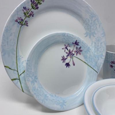 Set of Corelle Summer Meadow Dinnerware