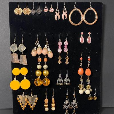 Vintage Drop/Dangle Earring Lot