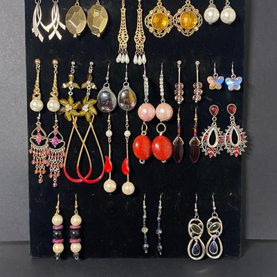 Vintage Drop/Dangle Earring Lot