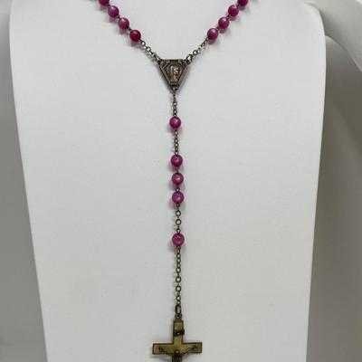 The Rosary Necklace and Bracelet Lot