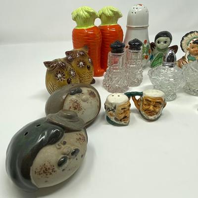 Collection of Salt and Pepper Shakers