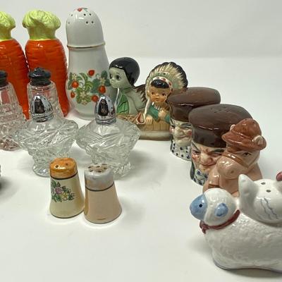 Collection of Salt and Pepper Shakers