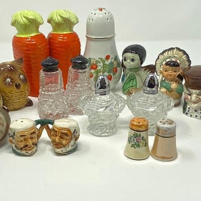 Collection of Salt and Pepper Shakers