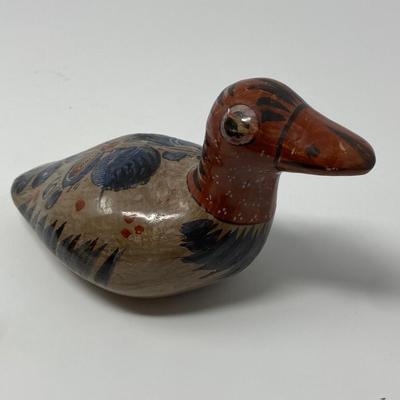 Mexico Tonala Pottery Duck Figurines