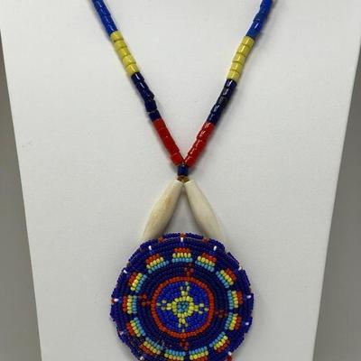 The Multicolor Micro-Bead and Tube Beaded Necklace