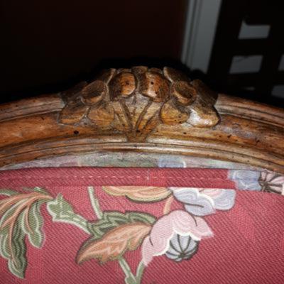 Solid Wood Vintage Arm Chair 