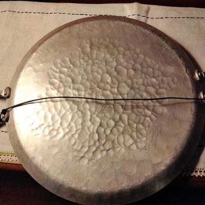 Aluminum Hand Forged Everlast Metal Tray with Handles