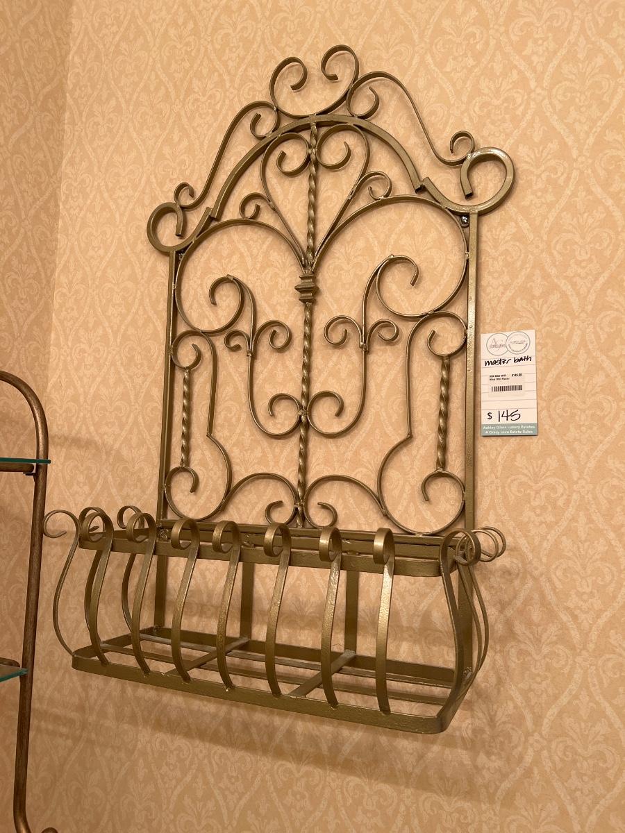 Metal Wall Planter / Decor