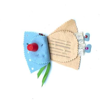 Hand Made Sewing Notion Felt Girl