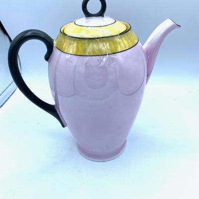 6 Victoria Czechoslovakia Demitasse with Coffee/Espresso Pot
