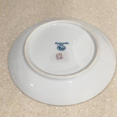Antique Heavily Gilded Hutschenreuther Selb Trinket Dish/ Cabinet Plate