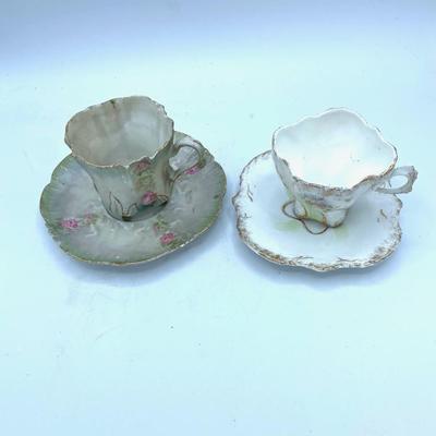 Spectacular Collection of Demitasse/Chocolate Cups and Saucers